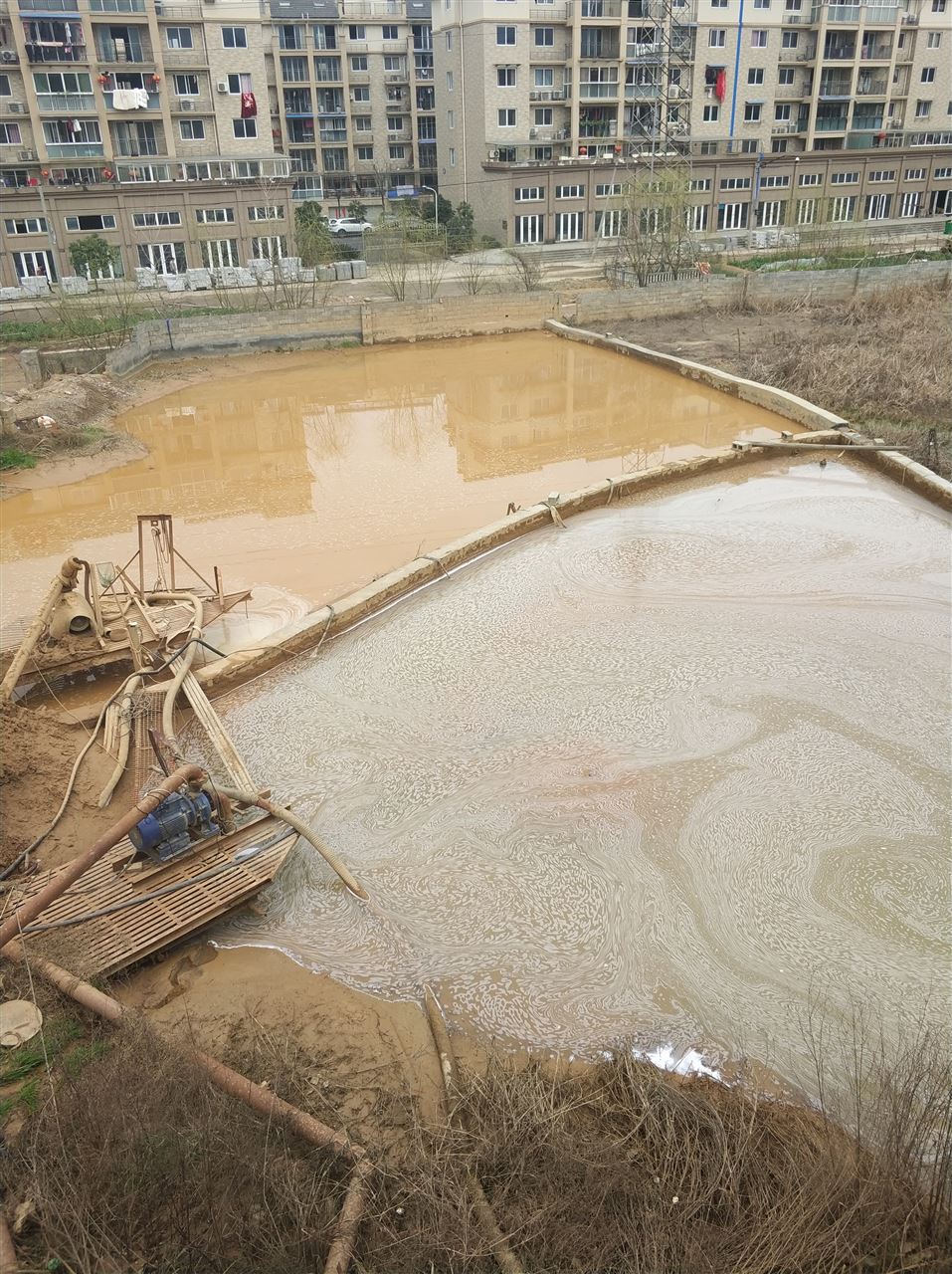 大关沉淀池淤泥清理-厂区废水池淤泥清淤